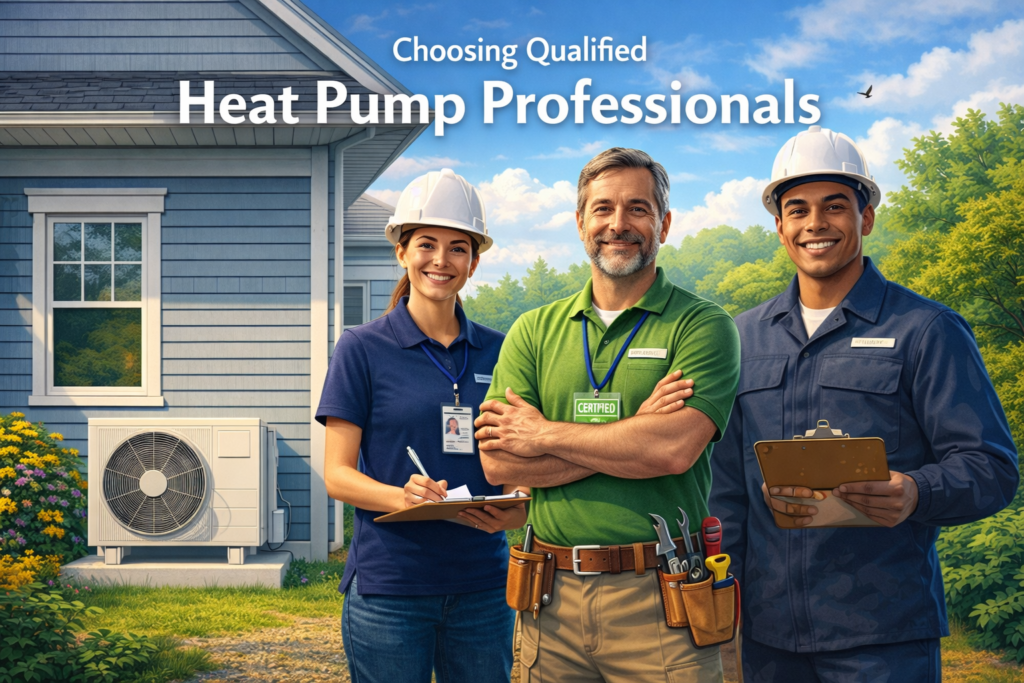 Choosing Qualified Heat Pump Professionals