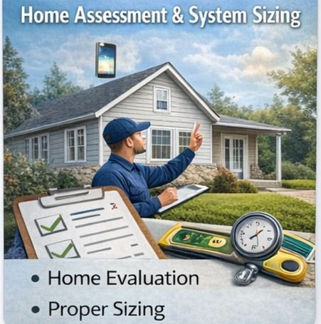 Home Assessment & System Sizing